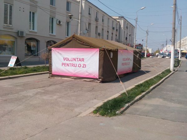 voluntar pentru o zi