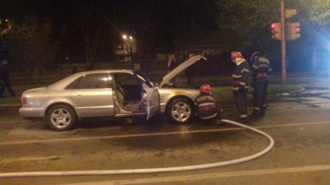 incendiu auto