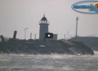 La -19 grade ies aburi din mare, la Mangalia
