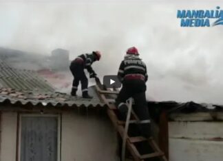 Incendiu langa Herghelia Mangalia
