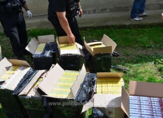 Mii de ţigarete confiscate la Mangalia