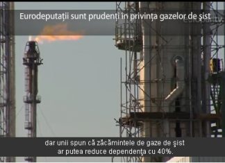 Eurodeputaţii sunt prudenţi în privinţa gazelor de şist