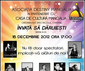 Spectacol caritabil: Invata sa daruiesti (editia a 2-a) Mangalia