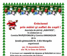 Spectacol: CRĂCIUN PRIN MÂINI ŞI SUFLET DE COPIL