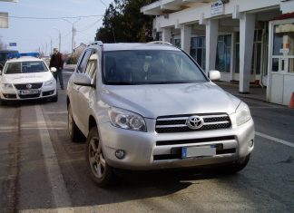 Autoturism marca Toyota RAV 4 care figura ca furat din Italia cu sofer din Mangalia