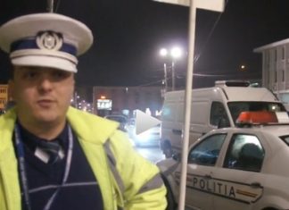Accident in fata primariei Mangalia