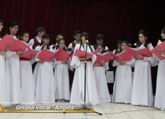Grupul vocal Angels al Centrului de zi ”Dănuț”, recital la Caminul Cultural al comunei 23 August