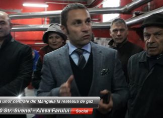 Racordarea centralei 10 din Mangalia la reteaua de gaz