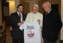 Papa Francis spune NU fracturarii hidraulice !
