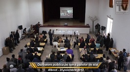 Albesti: dezbateri aprinse pe tema gazelor de sist