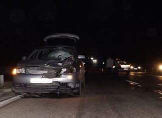 Accident la intrare pe podul Neptun
