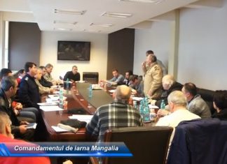 Intrunirea comandamentului de iarna Mangalia