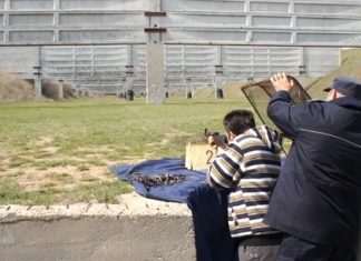 De ziua jandarmeriei, presa a fost invitata sa “traga”.