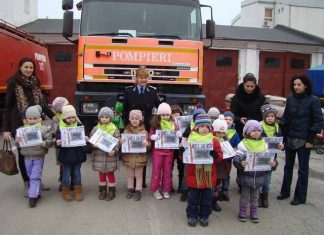 Concursurile „Prietenii Pompierilor” şi „Cu viaţa mea apăr viaţa” – etapa judeţeană