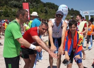 O nouă ediţie “No Stress Triatlon” s-a desfaşurat la Olimp