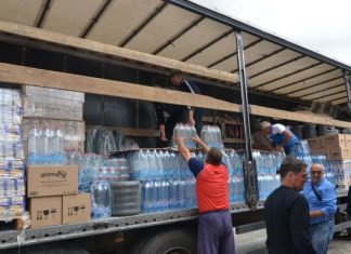 La Mangalia se strâng ajutoare pentru sinistraţi