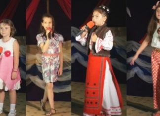 Recital oferit de copiii de la Cercul Militar Mangalia