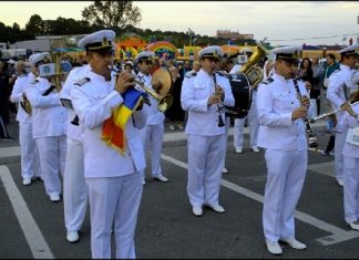 Concert sustinut de Fanfara Militara cu ocazia zilelor Mangaliei.