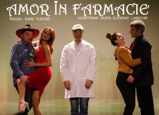 Comedia “AMOR ÎN FARMACIE” se va juca și la Mangalia
