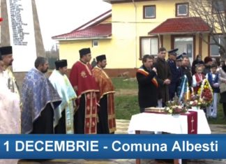 1 Decembrie a fost sărbătorit cu fast și în comuna Albești