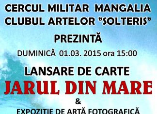 Lansare de carte: “Jarul din mare”, autor Adina Lozinschi
