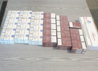 Comerţ cu ţigări întrerupt de către jandarmi