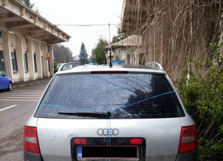 Autoturisme căutate în Italia şi România, descoperite în P.T.F. Negru Vodă