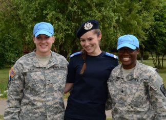 Zece cadeţi americani s-au pregătit timp de trei săptămâni alături de reprezentanţi ai Jandarmeriei Române