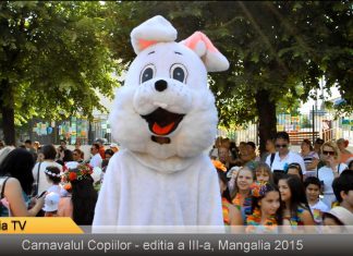 Carnavalul Copiilor a umplut străzile Mangaliei de spectacole și voie bună