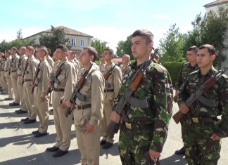 Ceremonia depunerii juramantului militar, promotia iunie 2015