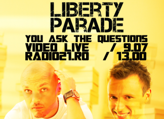 Liberty Parade 2015: Transformarea – întâlnire cu Puya și Cristi Stanciu. Live Video