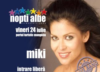 Miki va concerta in aceasta seara la Mangalia. Deschiderea spectacolului îi aparține lui Alexandru Gherghiniță.