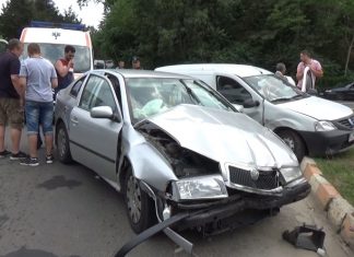 Un nou accident la intrare in statiunea Neptun