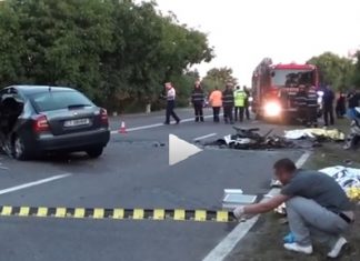 Accident rutier grav in sudul litoralului. Cinci persoane au decedat. (video)