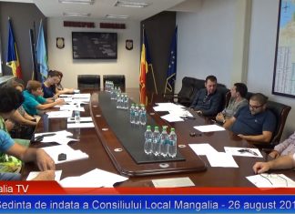 VIDEO: Sedinta de indata a Consiliului Local Mangalia – 26 august 2015