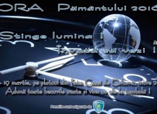 Ora Pământului, sărbătorită și la Mangalia