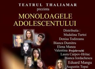 Invitatie la teatru. “Monoloagele adolescentului” La Scena.