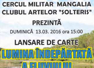 Lansare de carte la Cercul Militar Mangalia – „Lumina îndepărtată a fluviului” de Ovidiu Dunăreanu