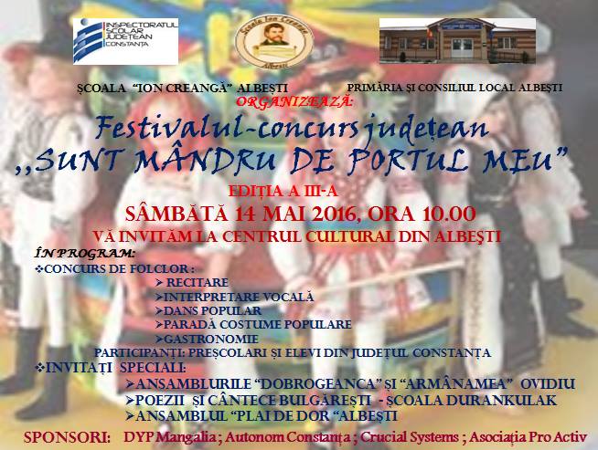 sunt mandru de portul meu