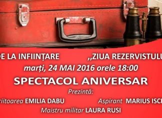 Ziua Rezervistului Militar, spectacol aniversar la Cercul Militar Mangalia