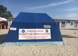 Punctele de prim-ajutor ale pompierilor SMURD au devenit operaționale în patru dintre stațiunile litoralului românesc.