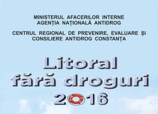 Lansarea Campaniei de prevenire a consumului de droguri ,,LITORAL FĂRĂ DROGURI – 2016” ediţia a XIV-a