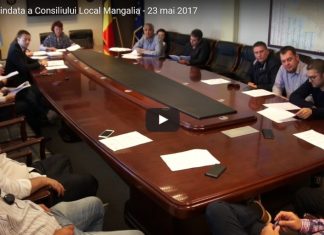 Sedinta de indata a Consiliului Local Mangalia – 23 mai 2017