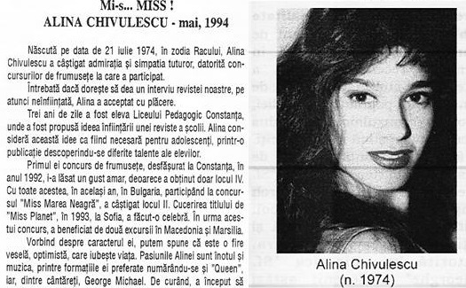 alina chivulescu