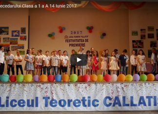 Liceul Teoretic “Callatis” – Serbarea Abecedarului