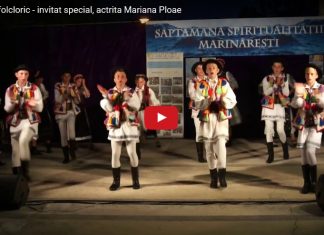 Spectacol folcloric – invitat special, actrita Alina Ploae