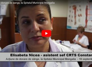 Actiune de donare de sange, la Spitalul Municipal Mangalia