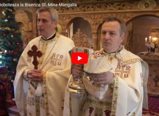 Slujba de Boboteaza la Biserica Sf. Mina din Mangalia