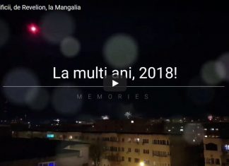 Foc de artificii, de Revelion, la Mangalia