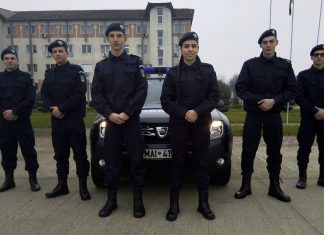 Elevi constănţeni din cadrul Şcolilor Militare de Subofiţeri Jandarmi „Petru Rareş” Fălticeni şi „Grigore Alexandru Ghica” Drăgăşani, în practică la Inspectoratul de Jandarmi Judeţean Constanţa